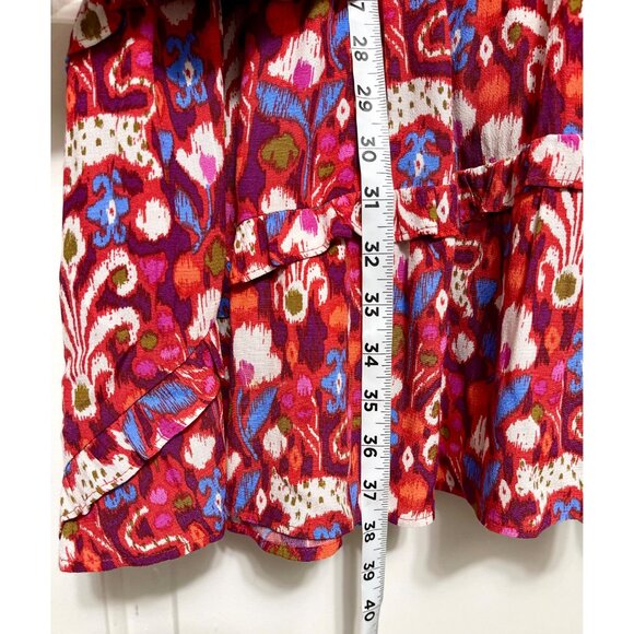 ANTHROPOLOGIE Robin Tiered Short Sleeve Mini Dress M - Picture 10 of 12